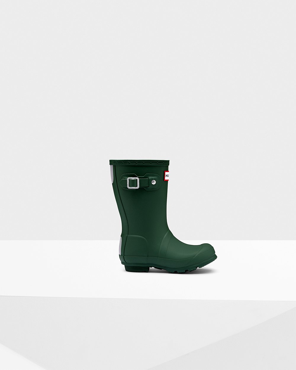 Bottes de Pluie Hunter Original Petits Enfant Vert UGTJKRC-84